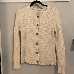 L.L. Bean Knitted Button Up Cardigan